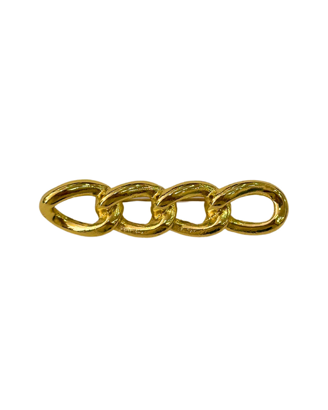 Broche De Flamenca Eslabones Dorados