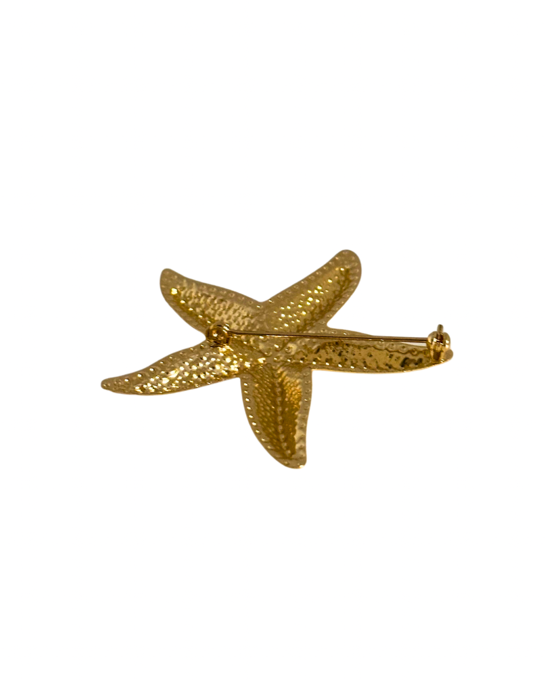 Broche estrella de mar de flamenca detalles