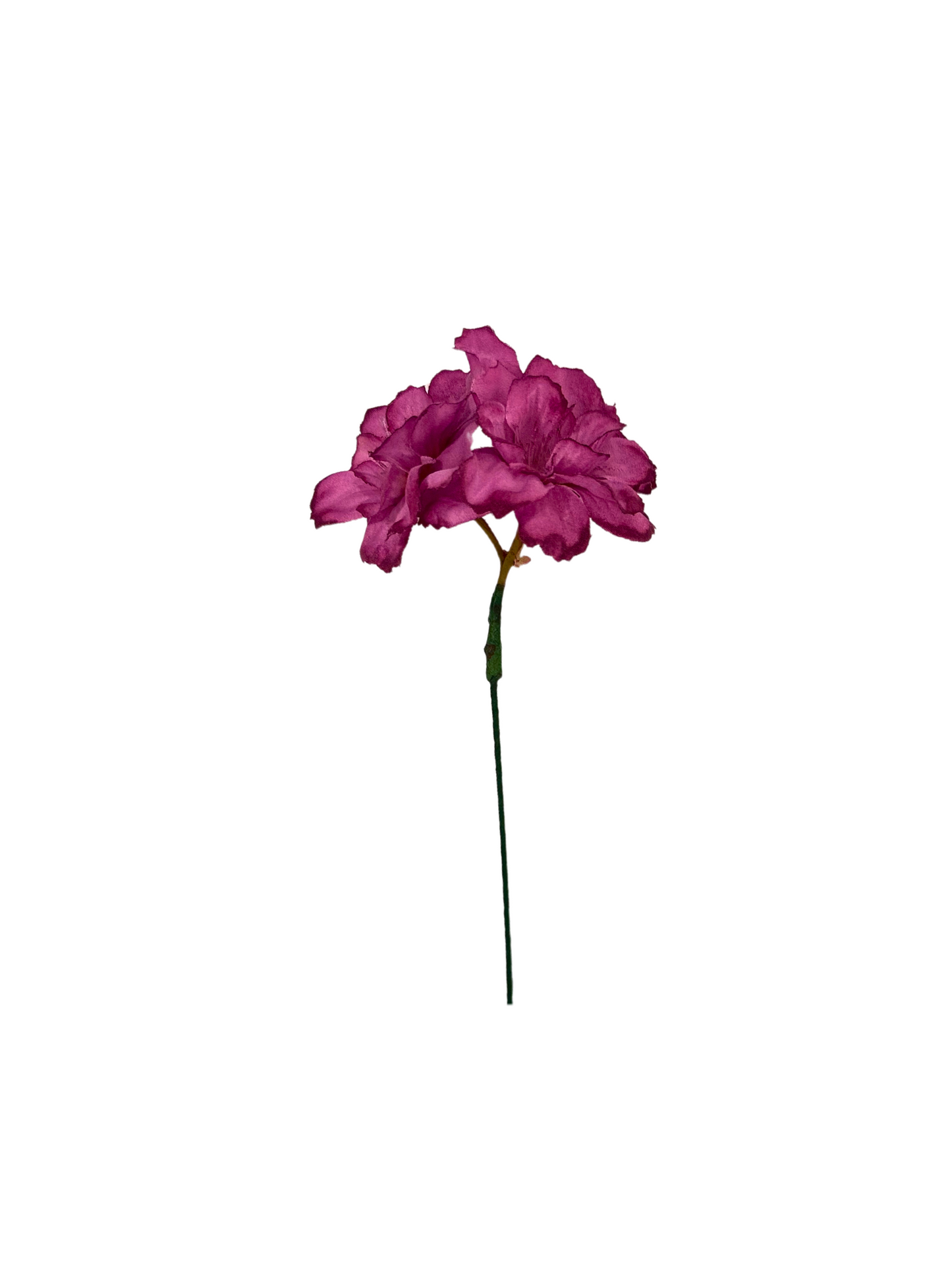 Flor del Cerezo Pequeña Teñidas a Mano Frambuesa
