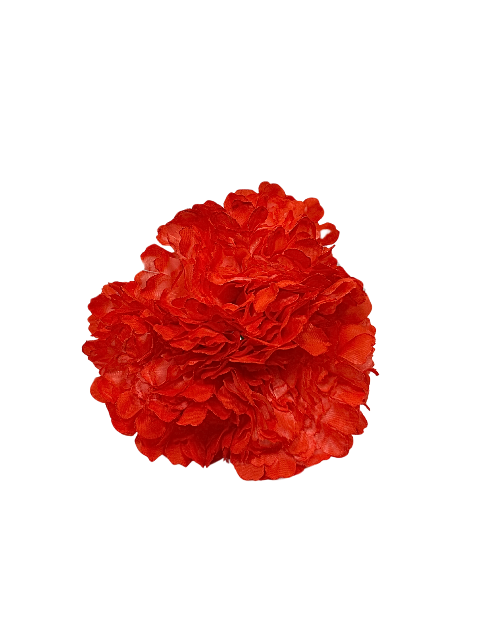 Ramillete de Flamenca Niña Teñido a Mano de Claveles Salmón