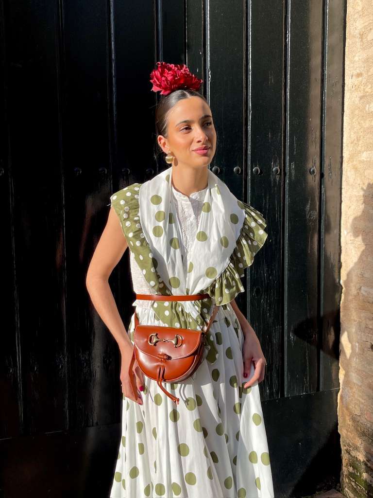 Riñonera Rociera Herraje Camel