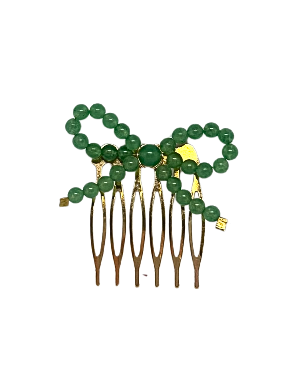 Peinecillo Lazo Bolitas Verde Jabonoso pequeño