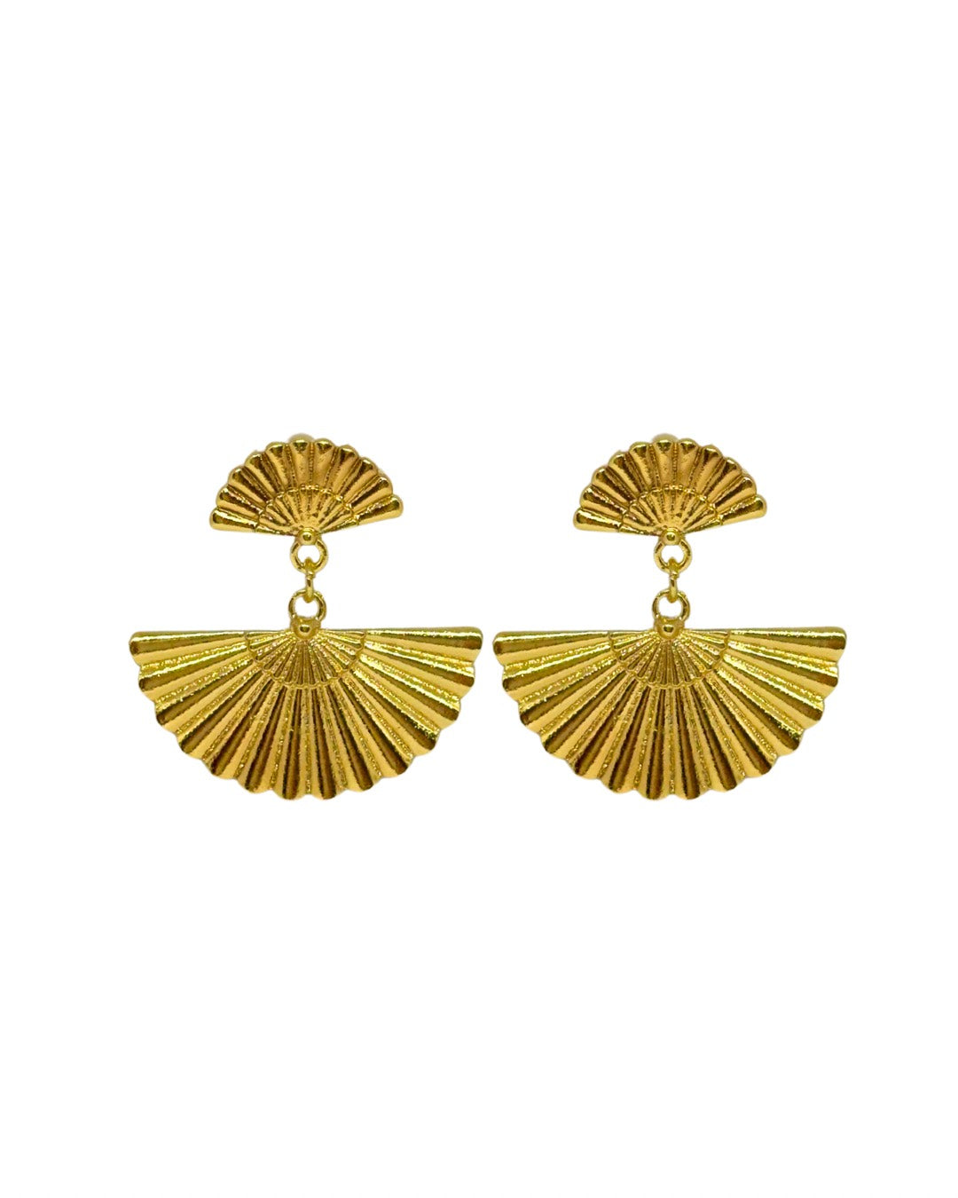 Pendientes de Flamenca Doble Abanico