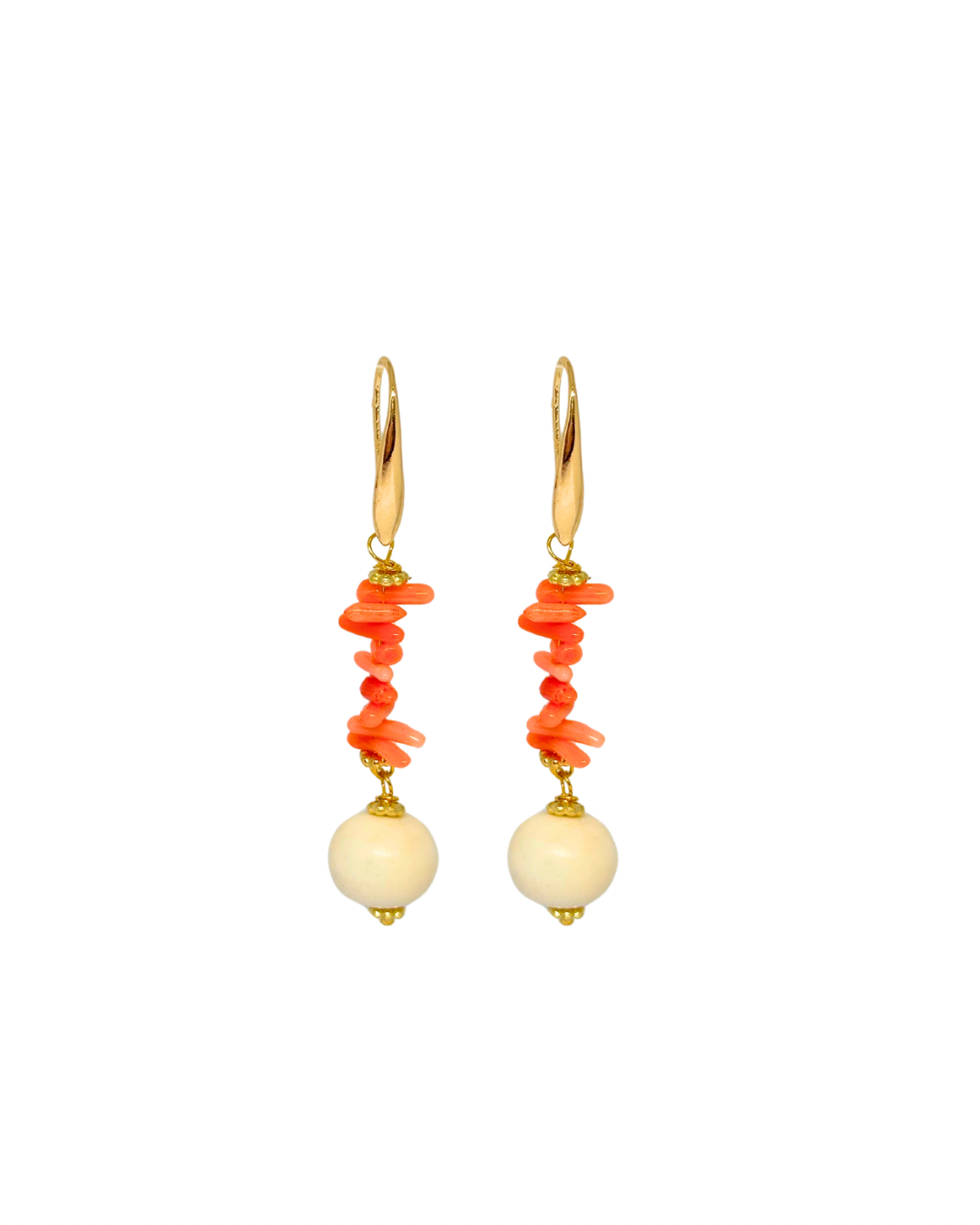 Pendientes de Flamenca oral y hueso
