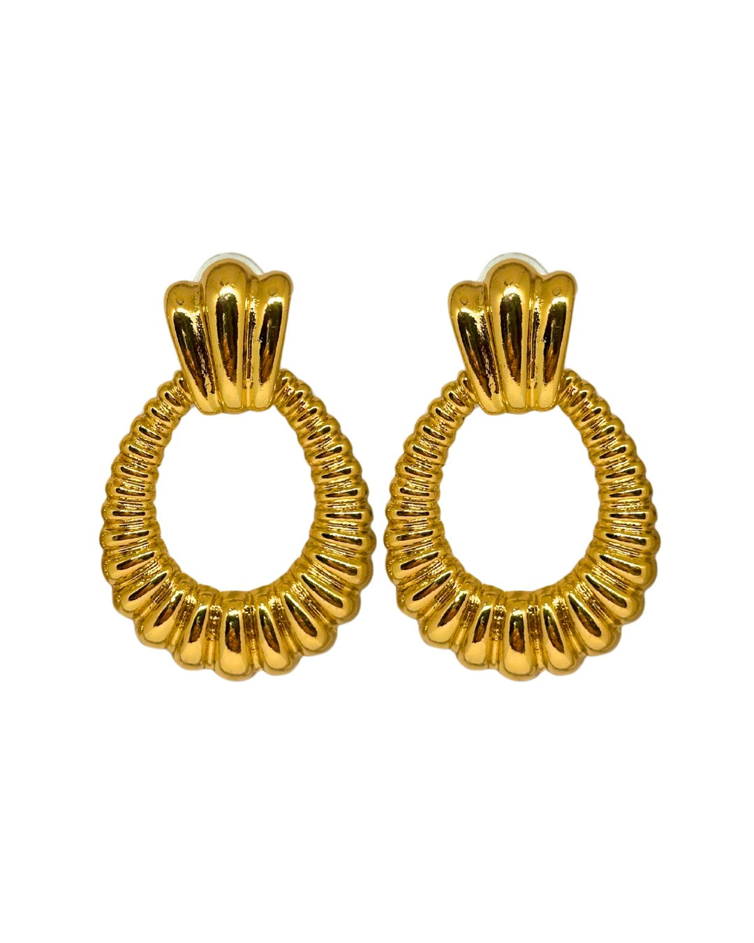 Pendientes de flamenca Dorado Barroco