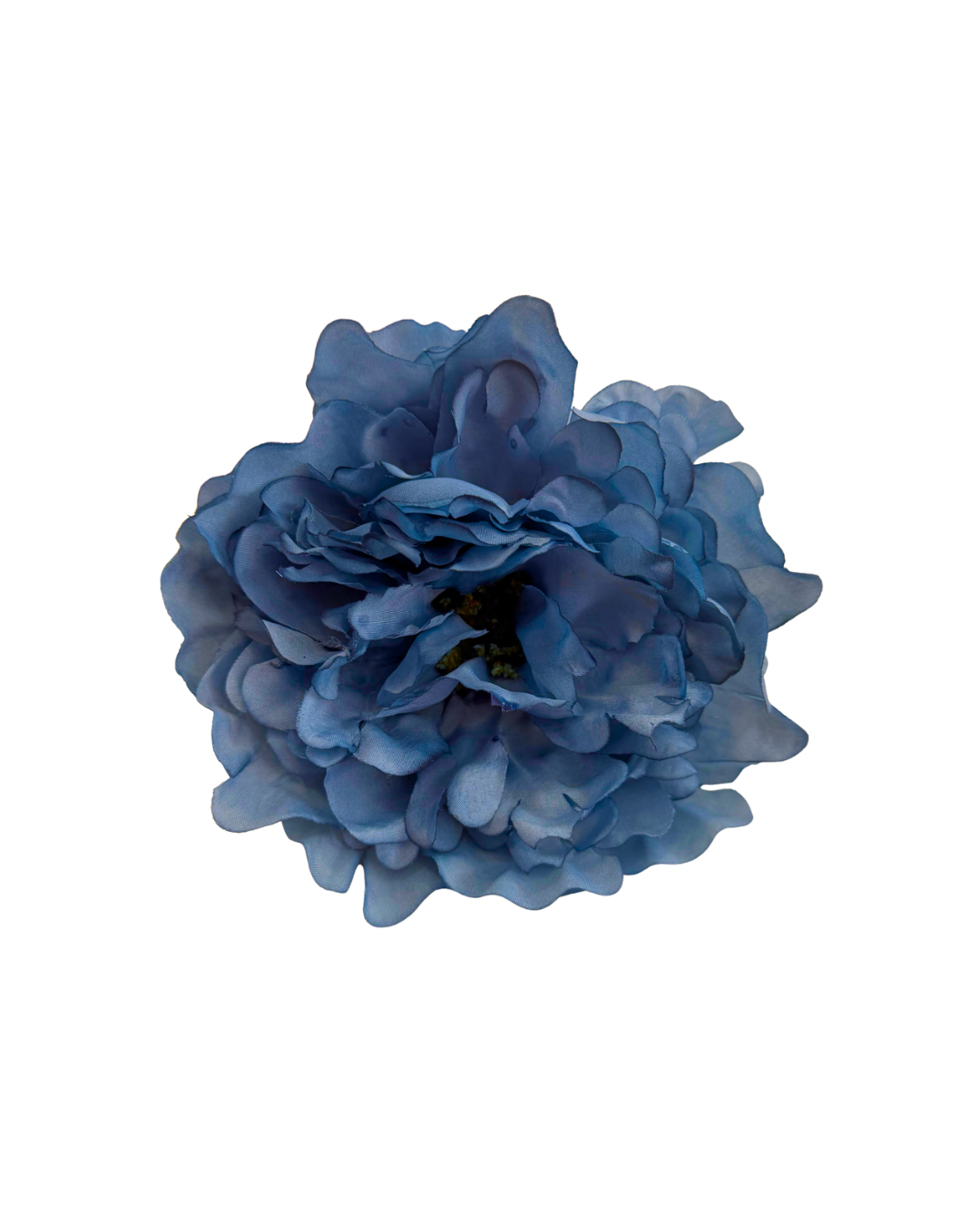 Peonia de flamenca color azul ducado