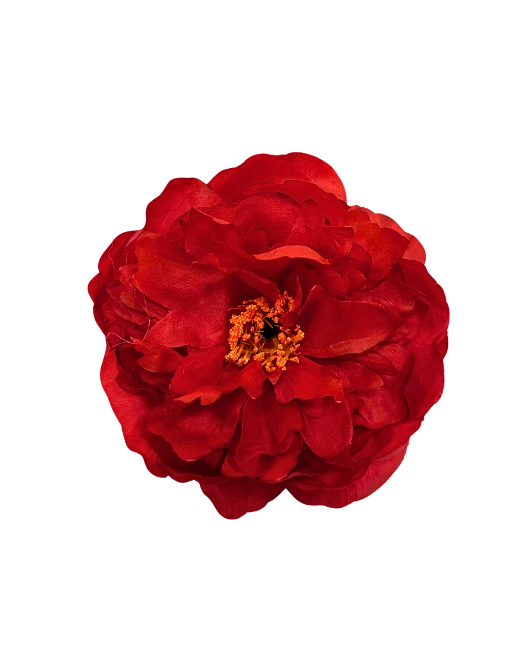 Peonia de flamenca roja