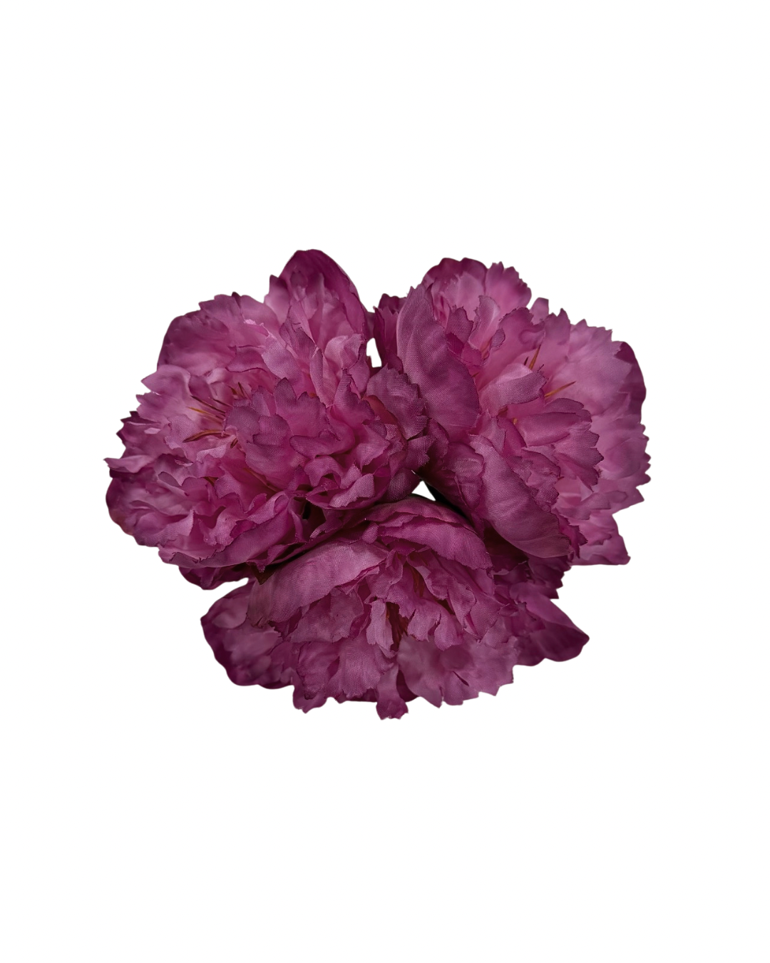 Ramillete de Flamenca Tres Peonías Buganvilla