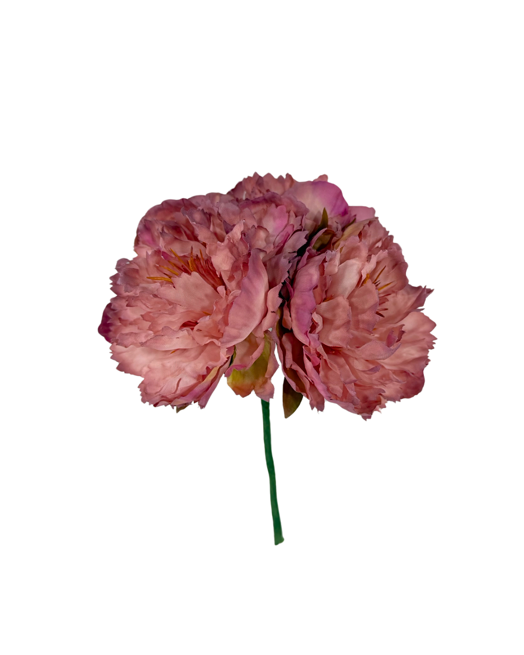 Ramillete de Flamenca de peonías maquillaje