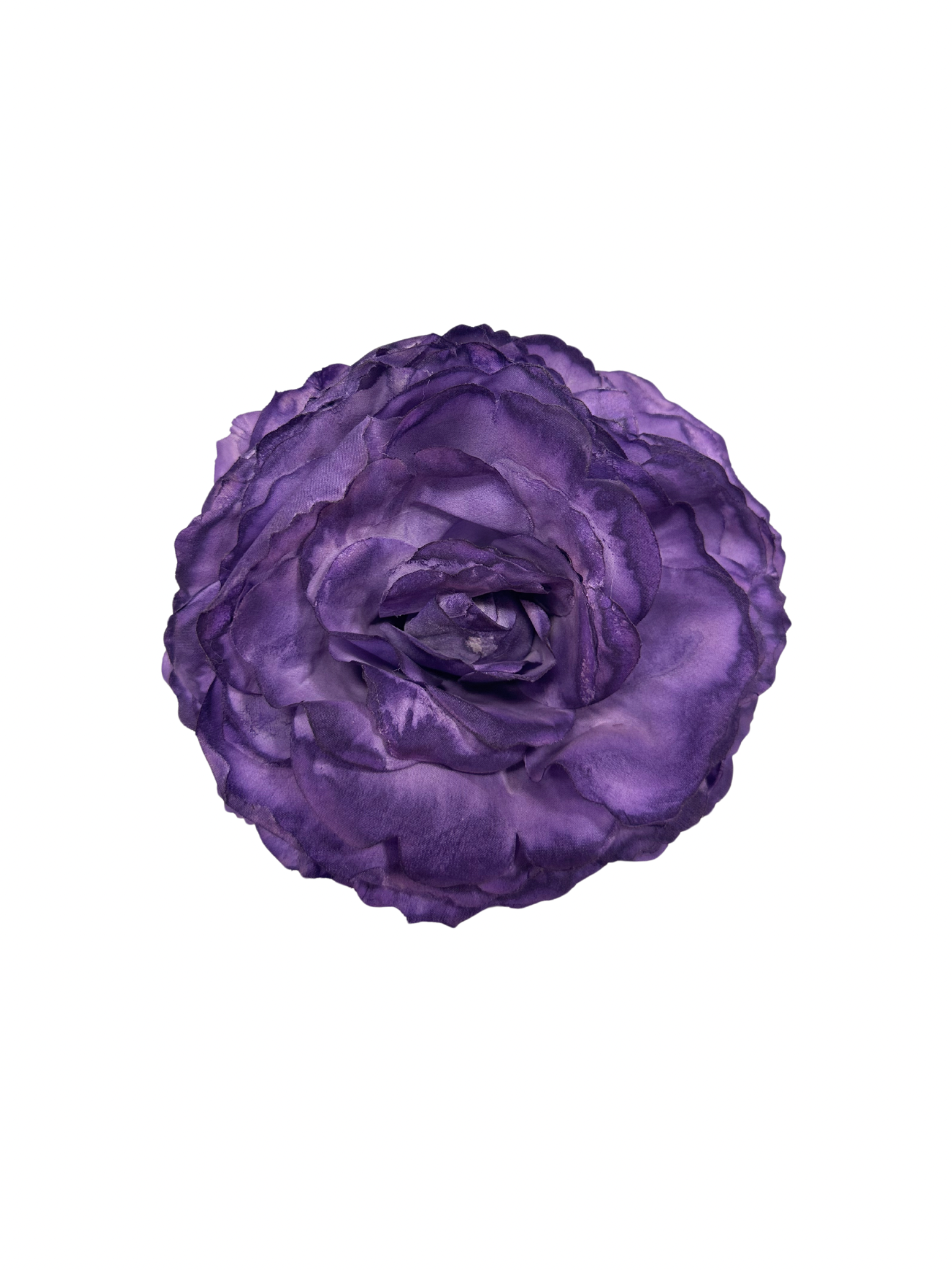 Rosa de Flamenca Teñida a Mano Morada