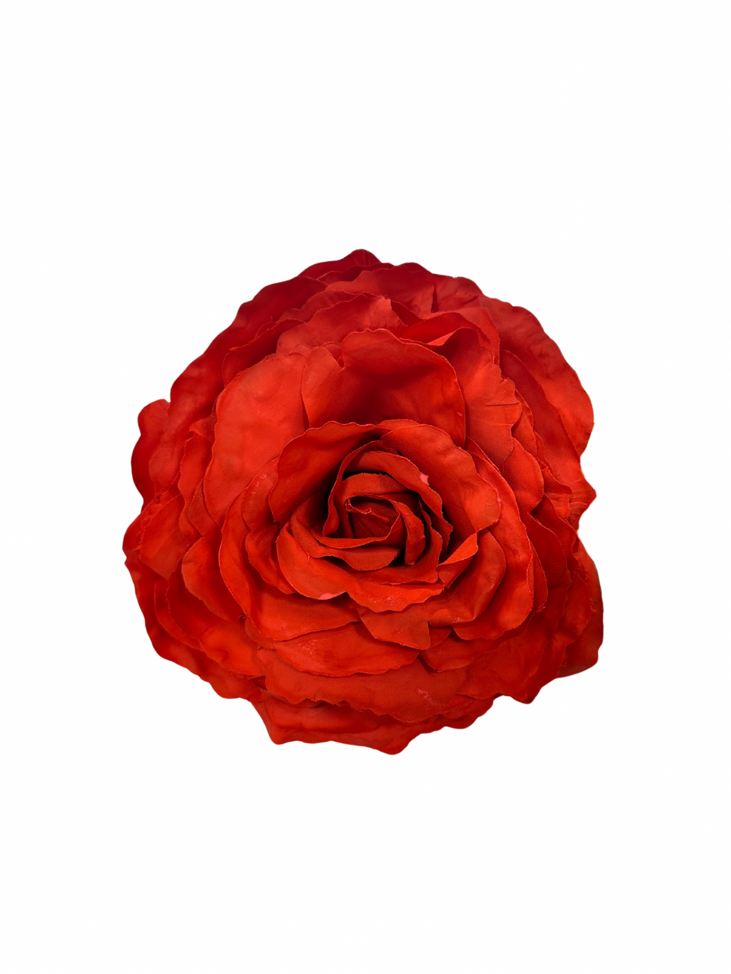 Rosa de Flamenca Teñida a Mano Roja