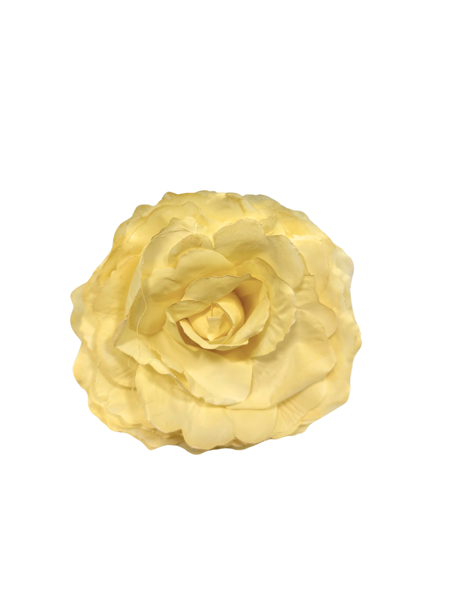 Rosa de Flamenca Teñida a Mano beige