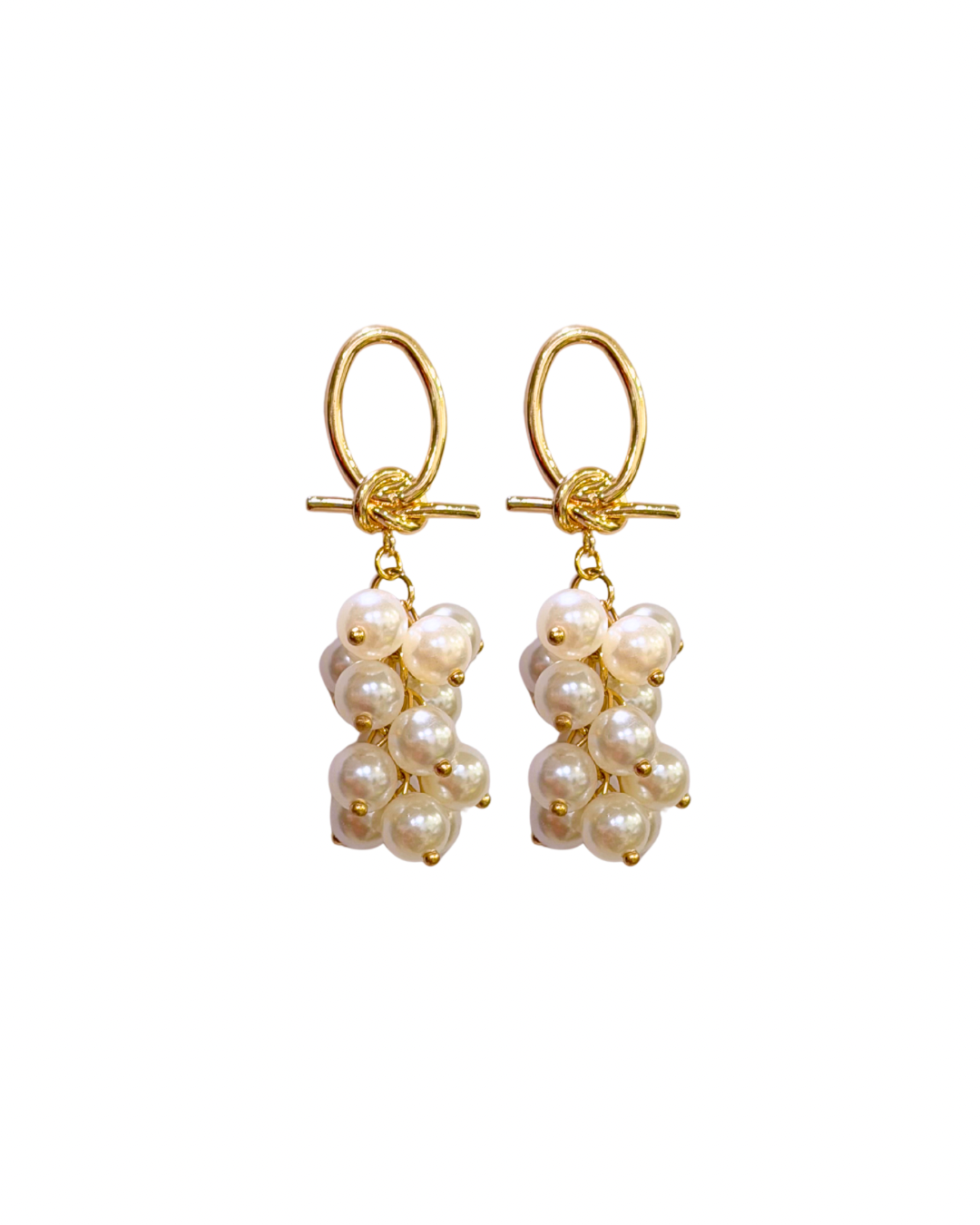 Pendientes de flamenca perlas