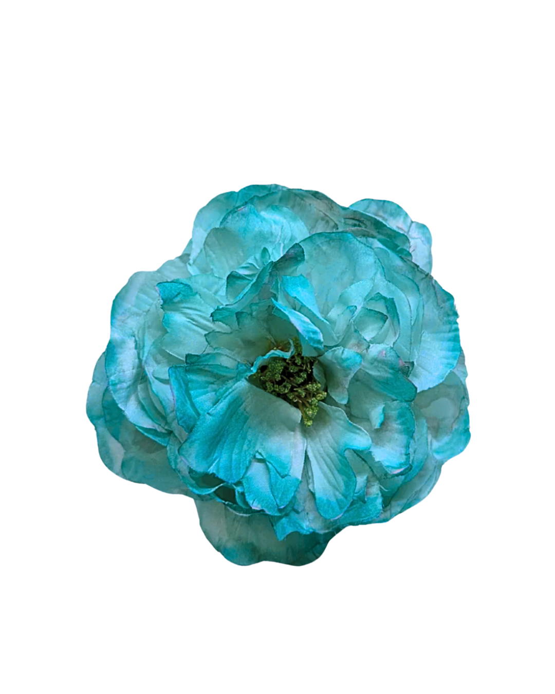 peonia de flamenca niña verde agua