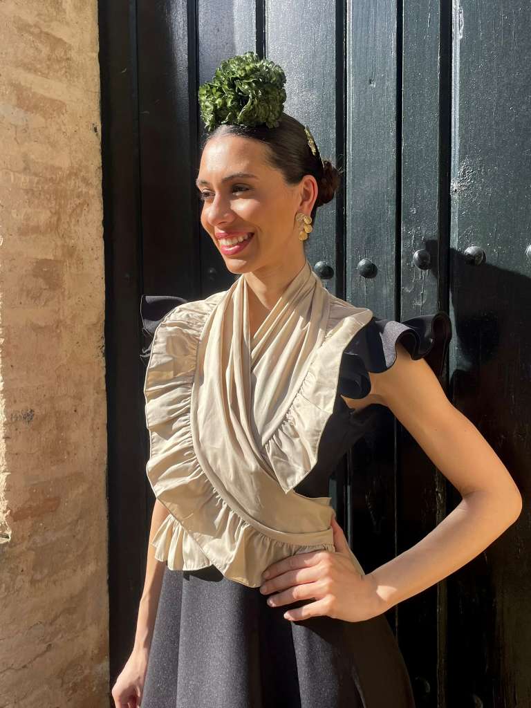 piquillo rociero liso Beige