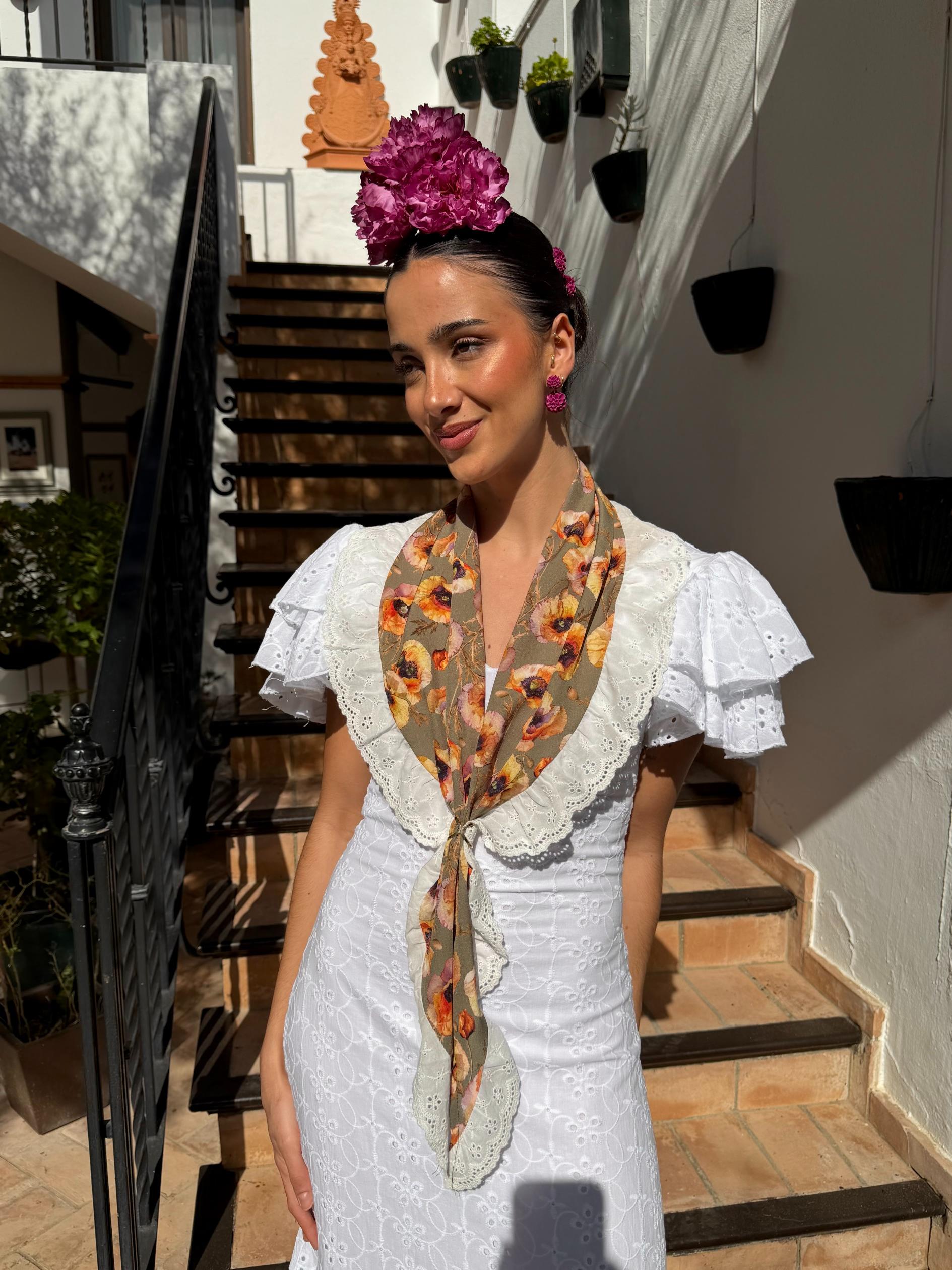 piquillo rociero amapolas verde caceria