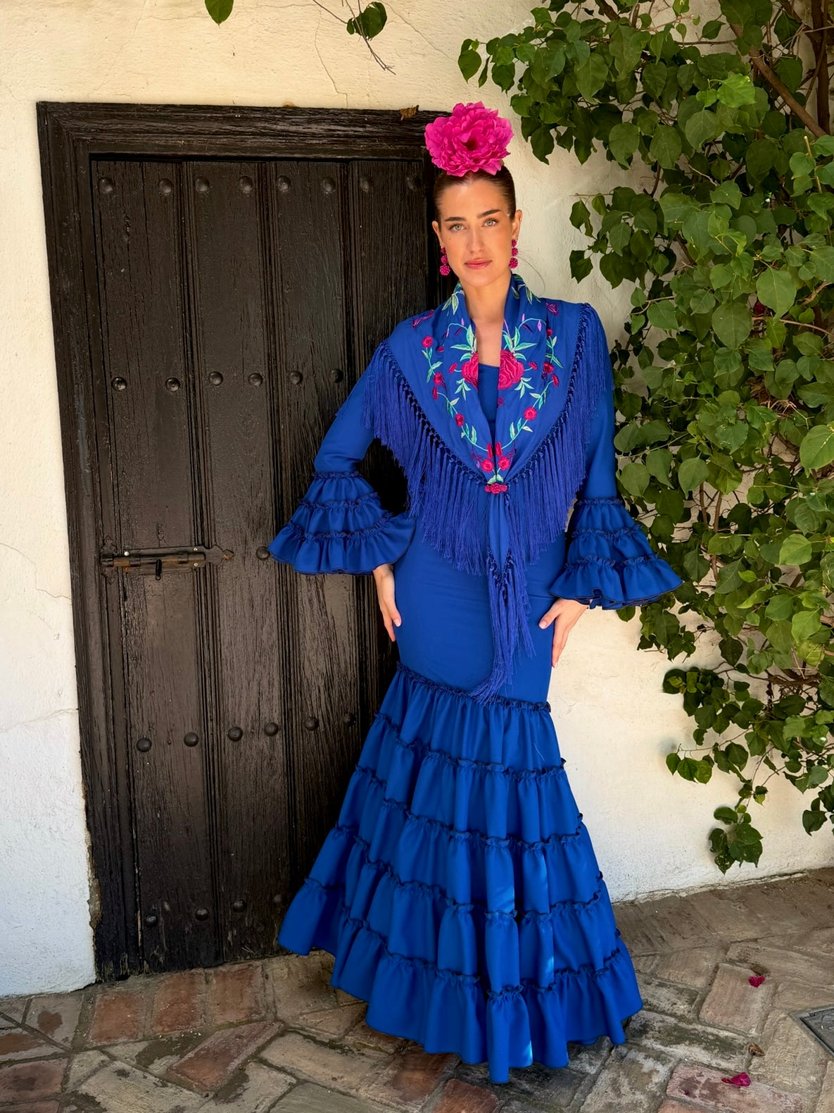 trajes de flamenca canasteros