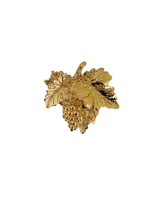 Broche De Flamenca Dorada Vinedo
