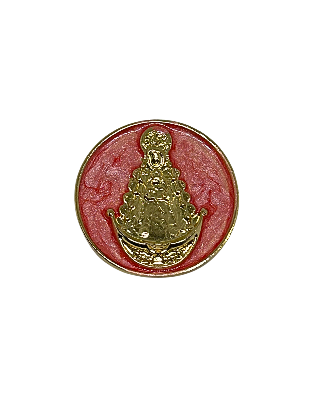 Broche De Flamenca coral