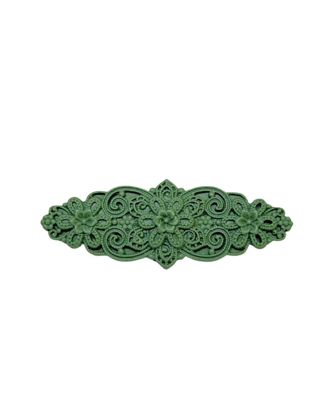 Broche de flamenca Floral Calado Jabonoso