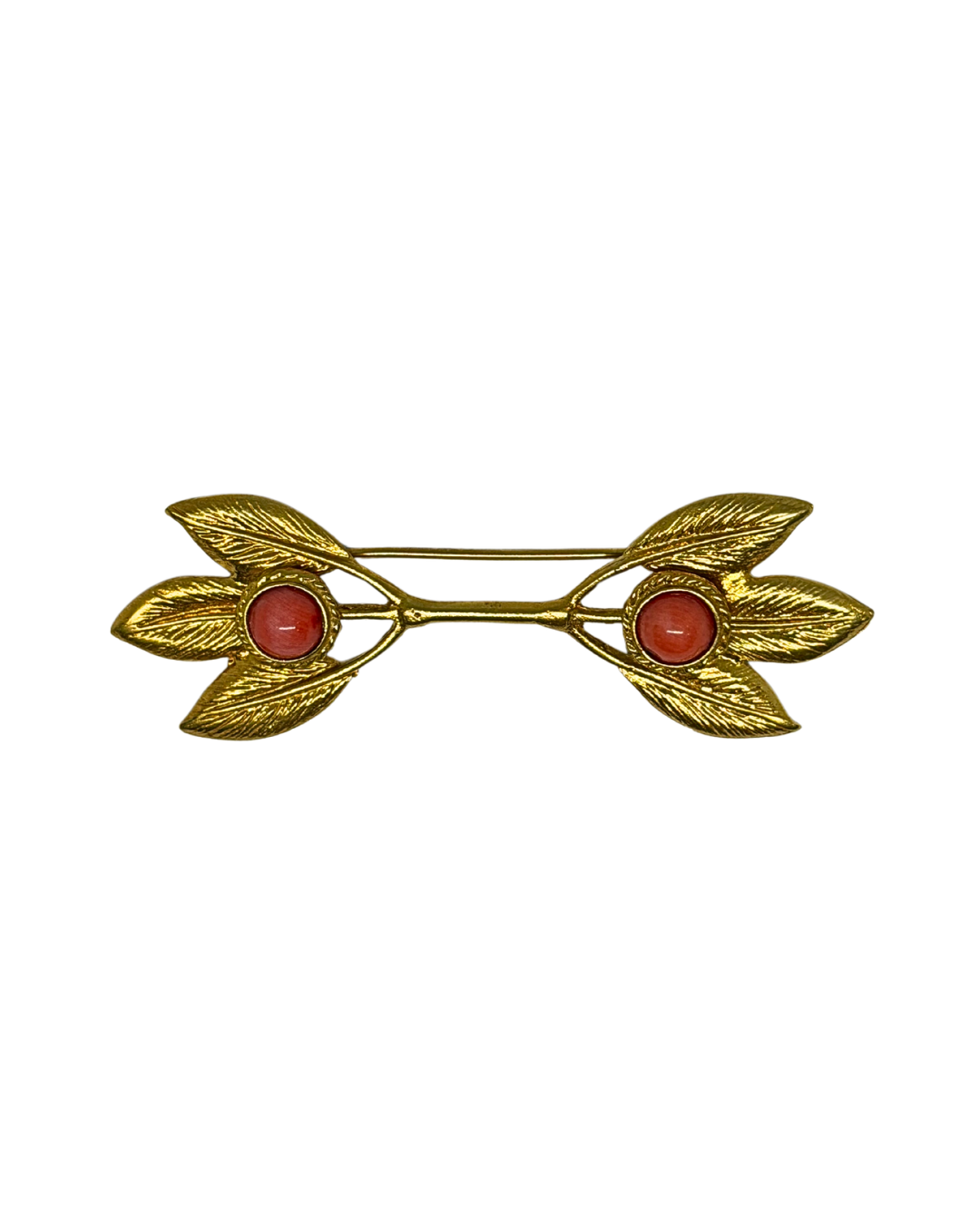 Broche de Hojas de Corales