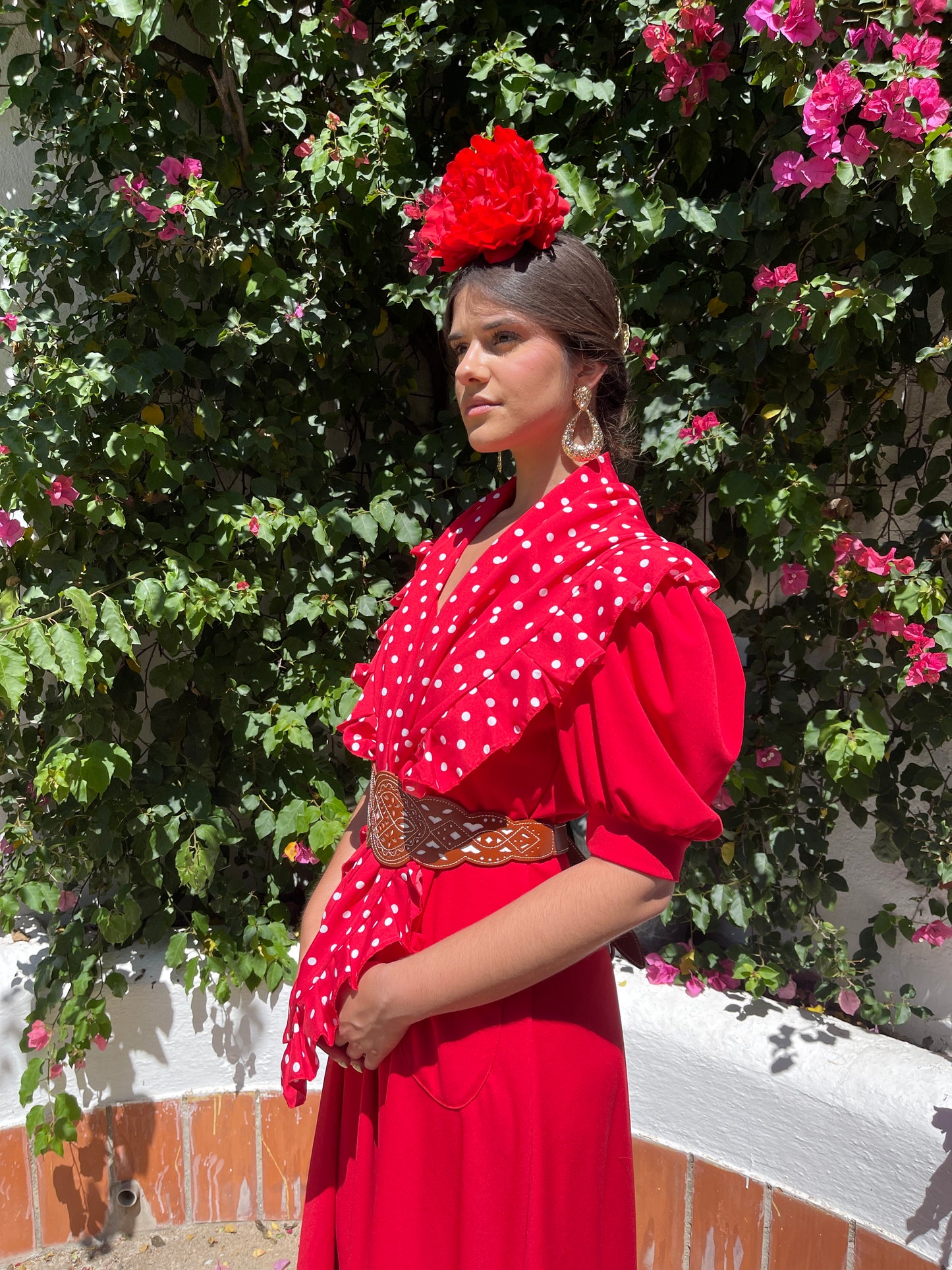 Piquillo Flamenca Rojo Lunares