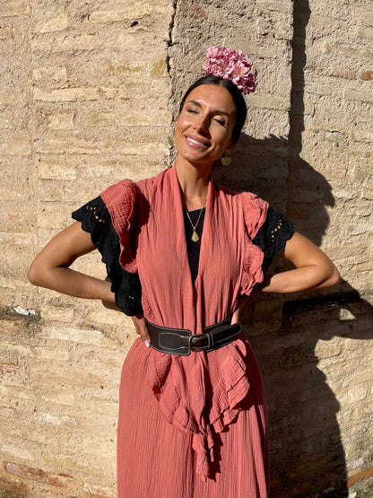 Conjunto de Falda y Piquillo de Romería Bambula Caldera