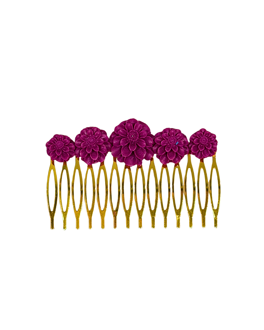 Peinecillo flamenca de acetato flores buganvilla