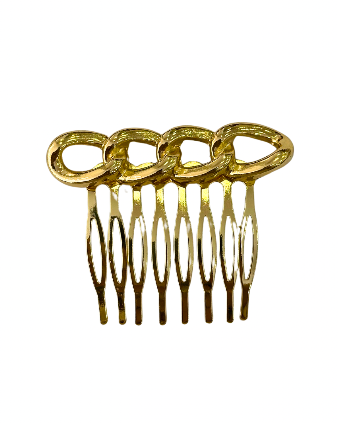 Peinecillo de flamenca eslabones dorados