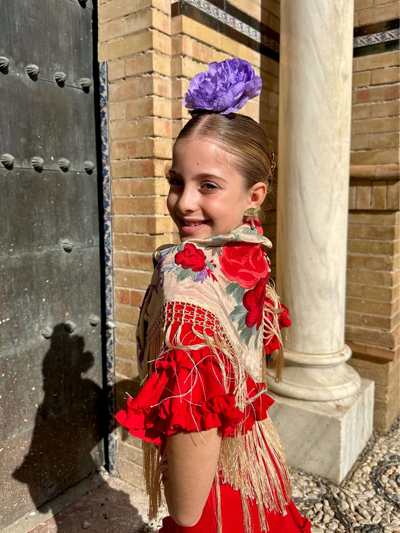 PendientesdeFlamencaAbanicosNina