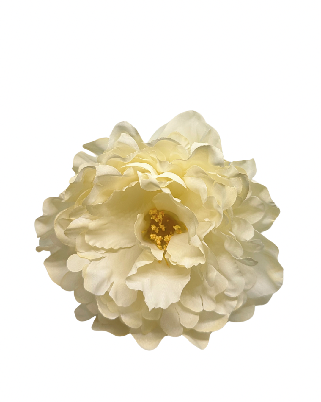 Peonía de Flamenca Teñida a Mano Beige