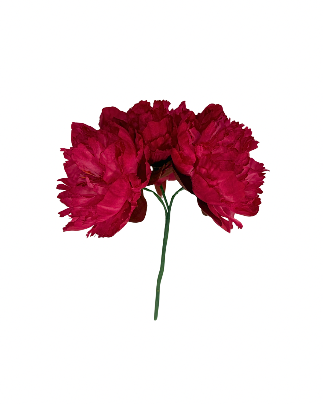 Ramillete de Flamenca Peonías Burdeos