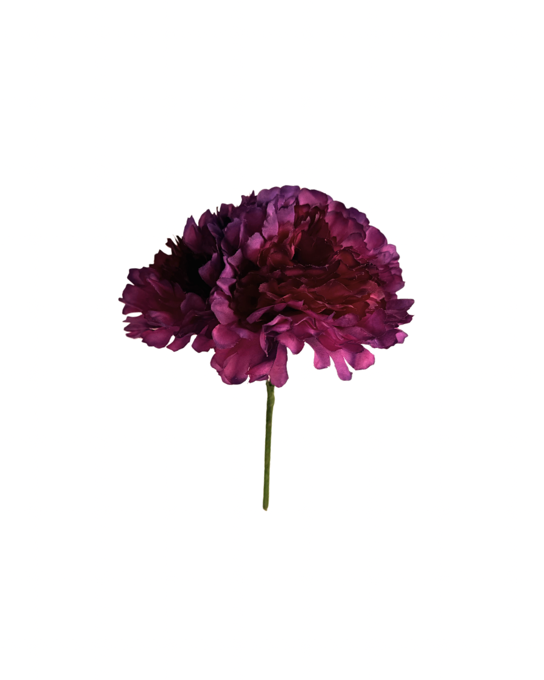 Ramillete de flamenca buganvilla oscuro detalles