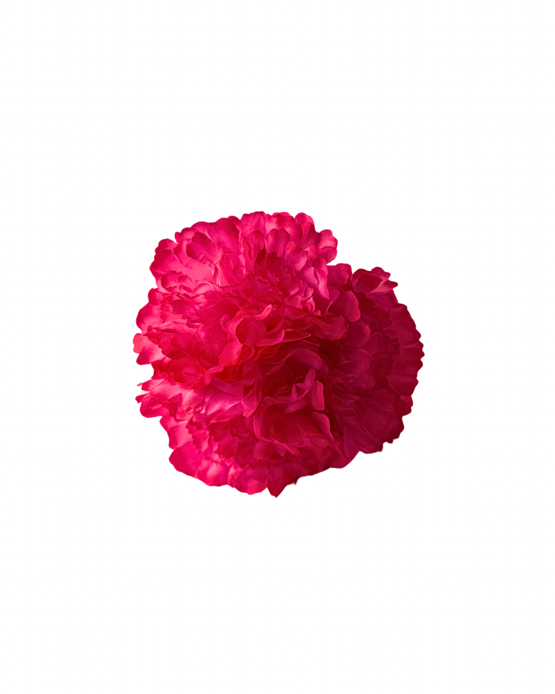 Ramillete de niña de flamenca fresa