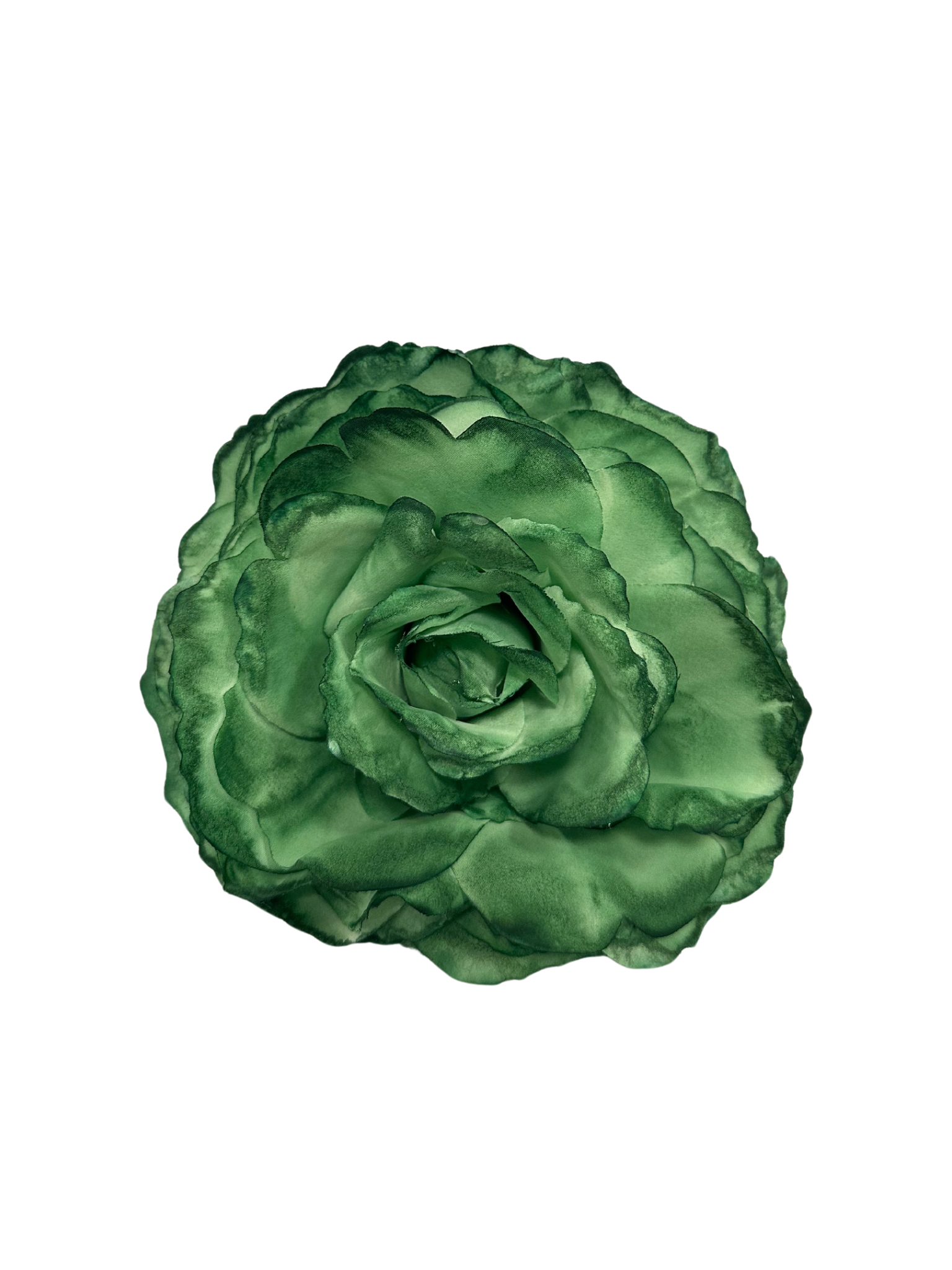 Rosa de Flamenca Teñida a Mano Jabonoso Claro