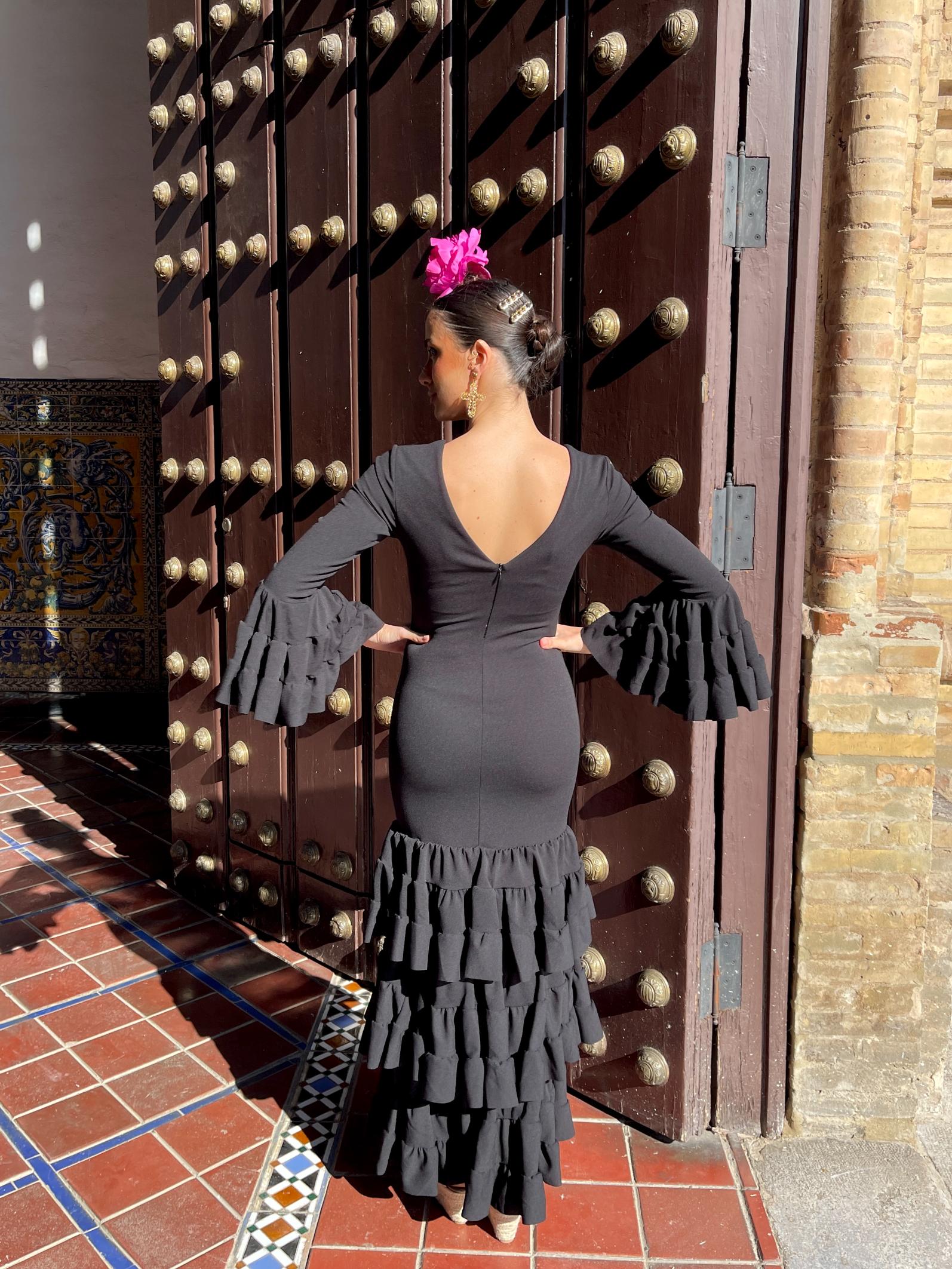 Traje de Flamenca Tres Volantes Canasteros SPECIAL PRICE