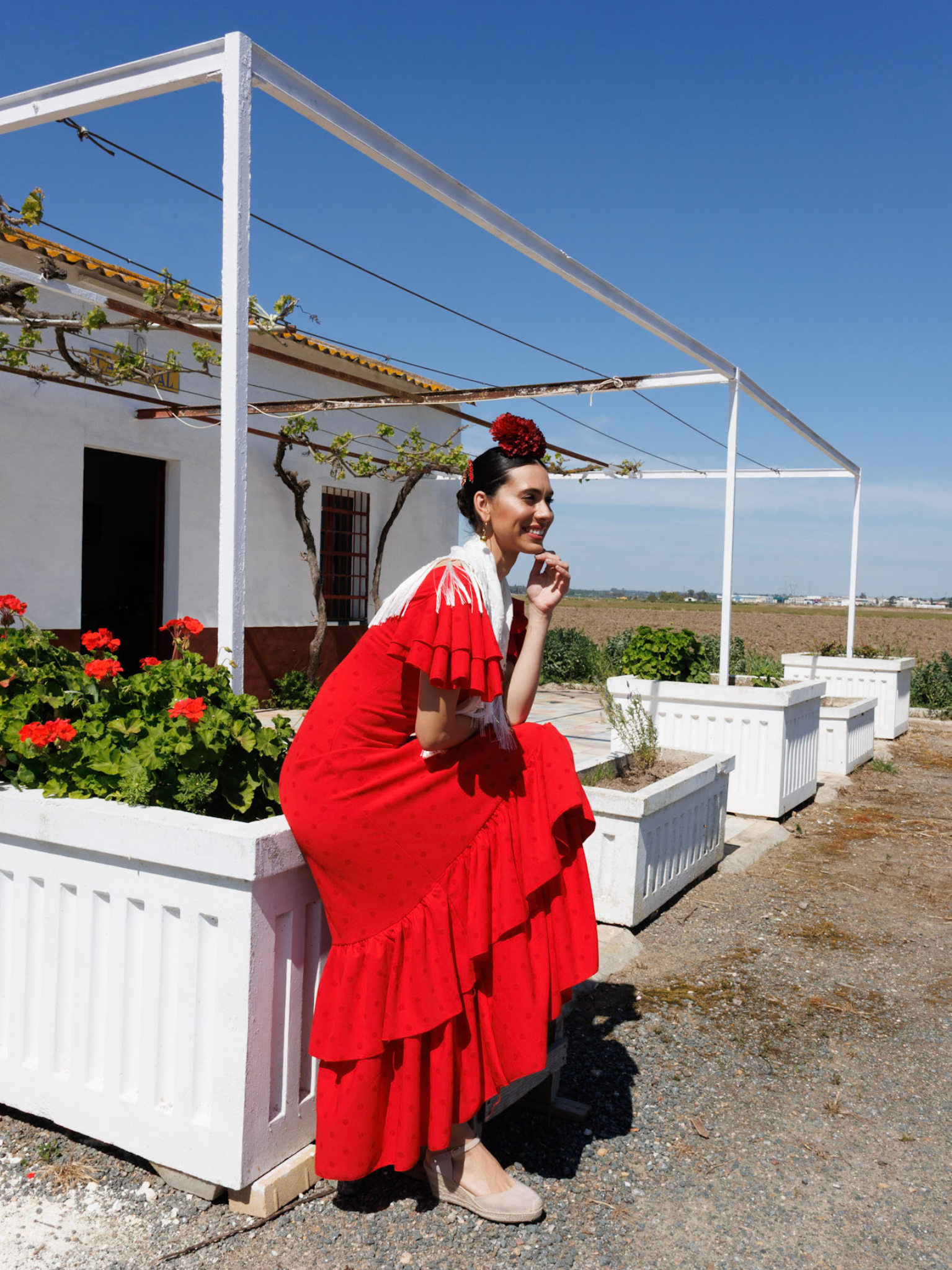 Bata rociera económica ideal feria