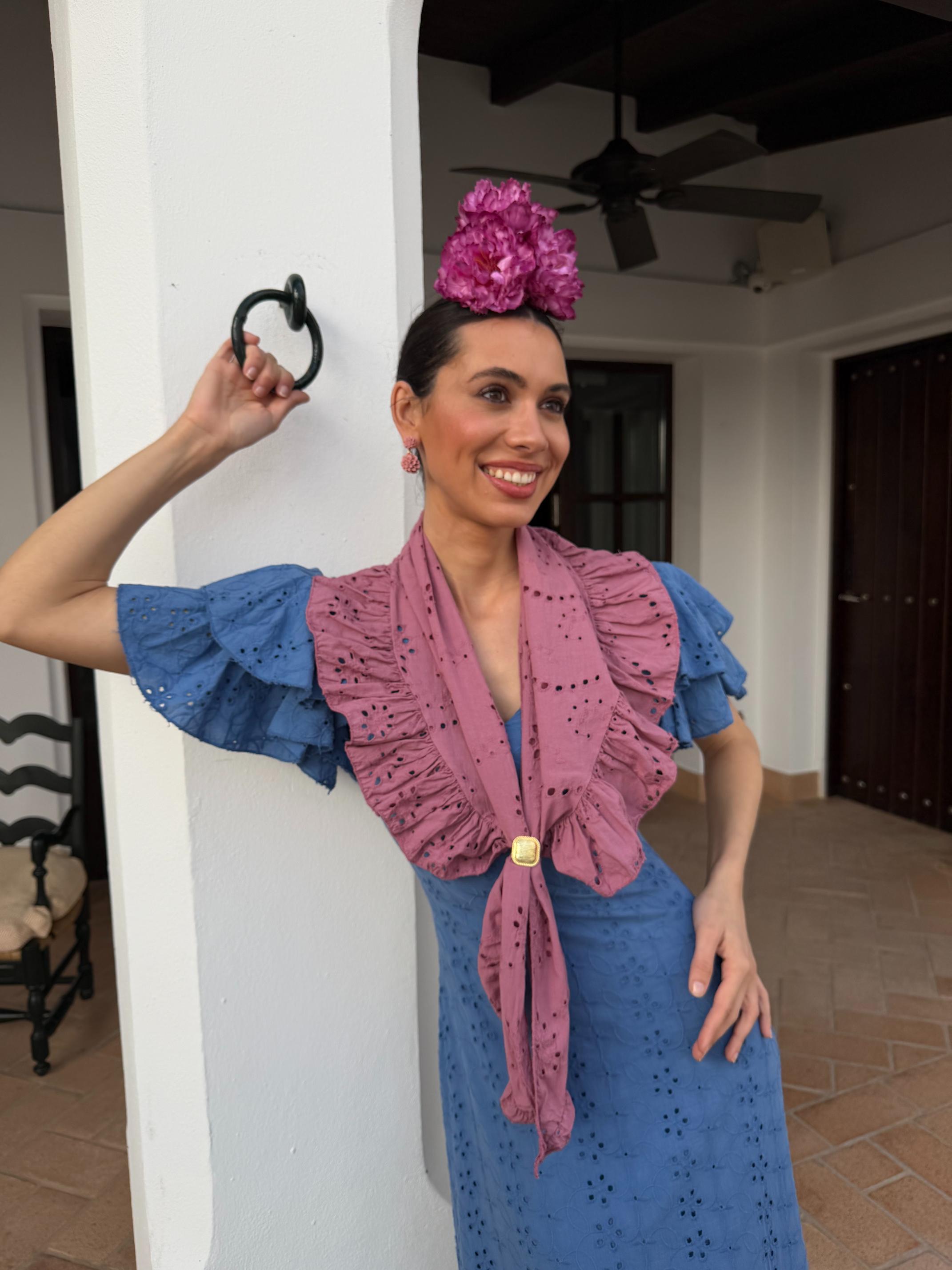 piquillo de flamenca rosa