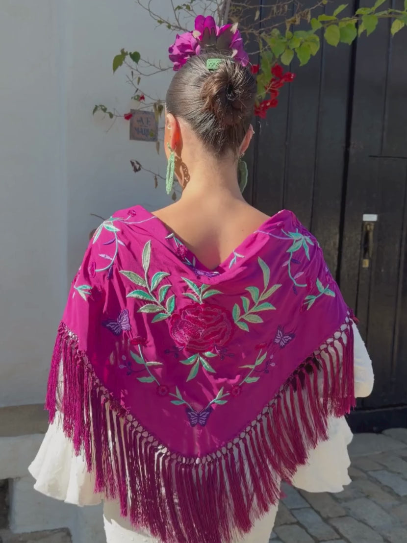 Mantoncillo de flamenca 'Koralti' Buganvilla