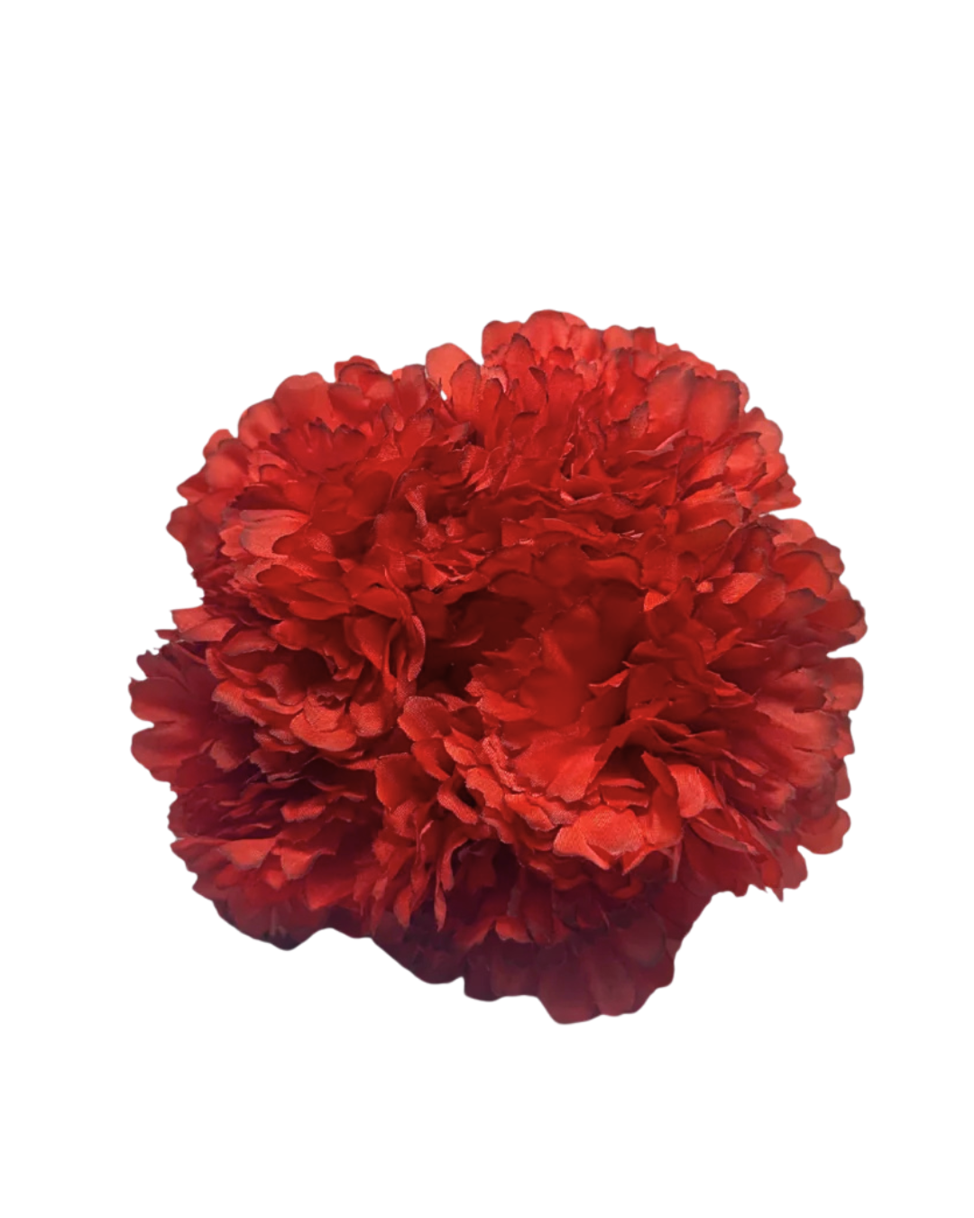 ramillete de flamenca burdeos