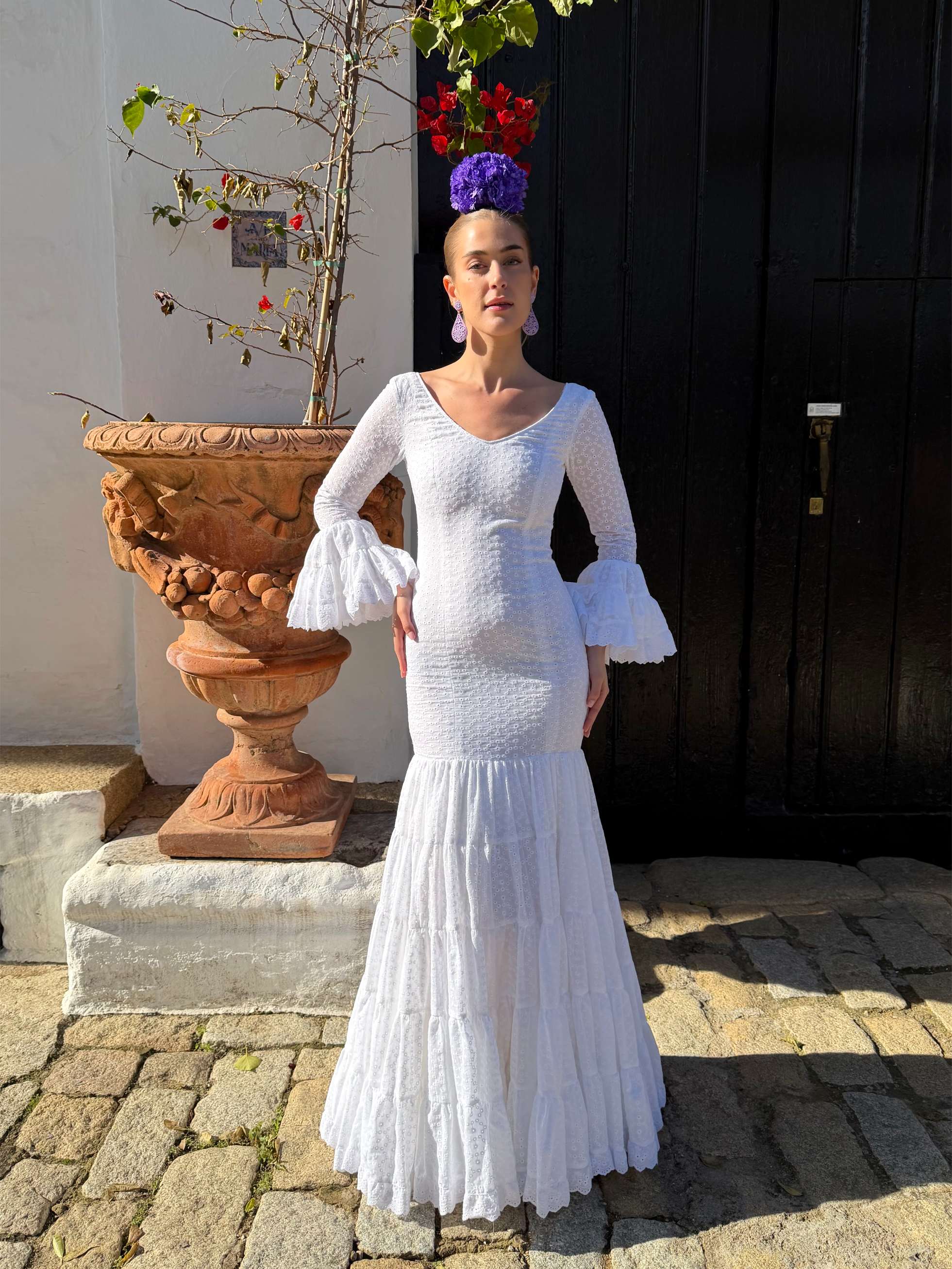 traje de flamenca plumeti canastero